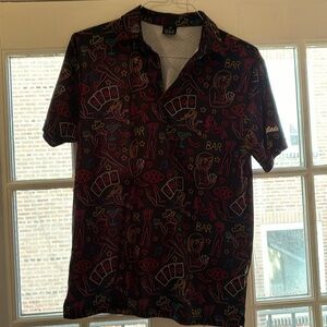 GolfGods Vegas pattern golf shirt